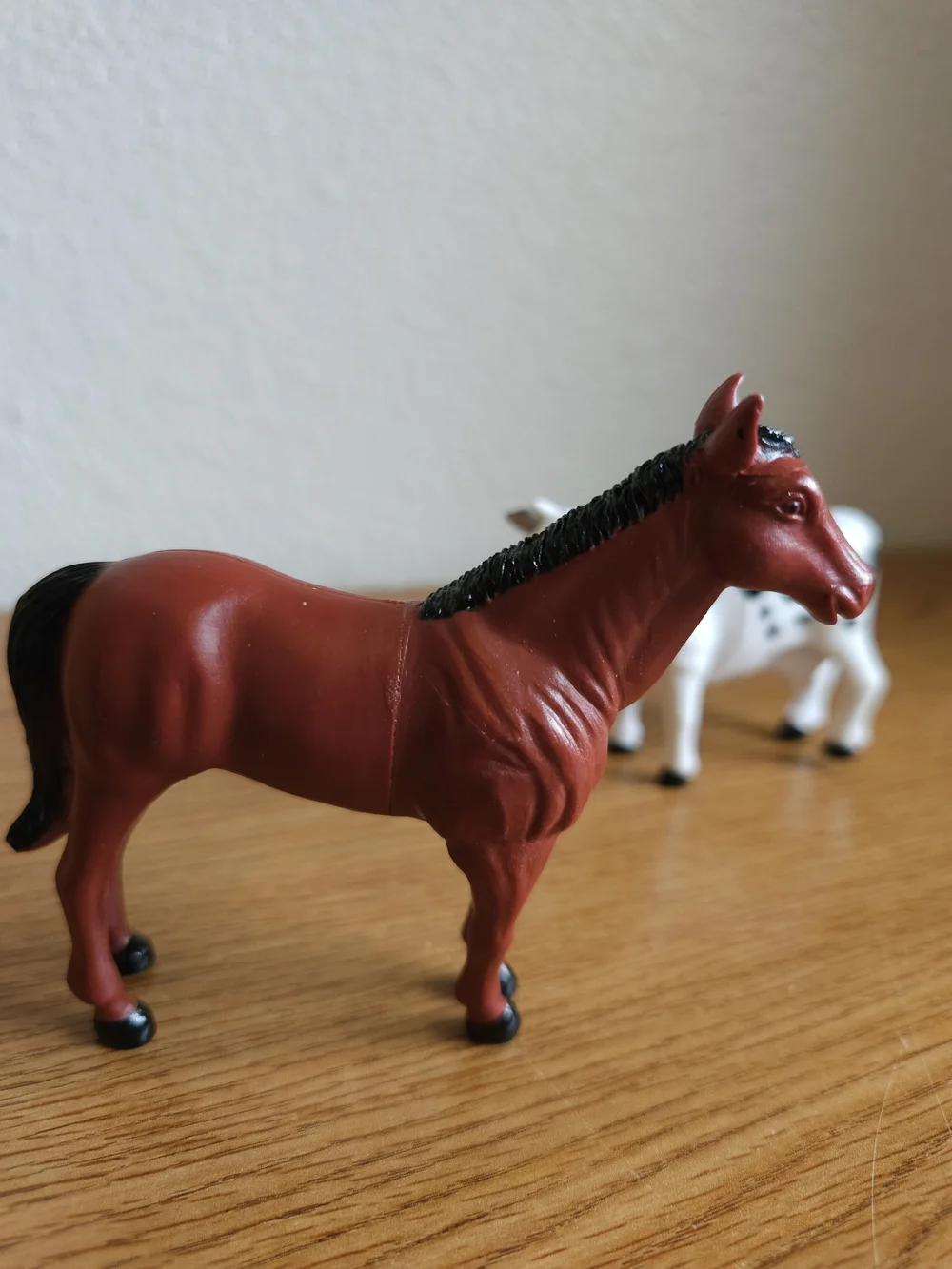 4/$10 Horse Cow Toy Figures Farm Animals 3 Inch